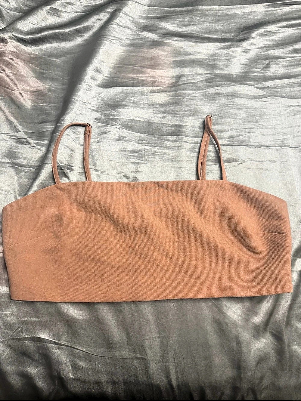 Abercrombie & Fitch Brown Crop Top Size Large Like New